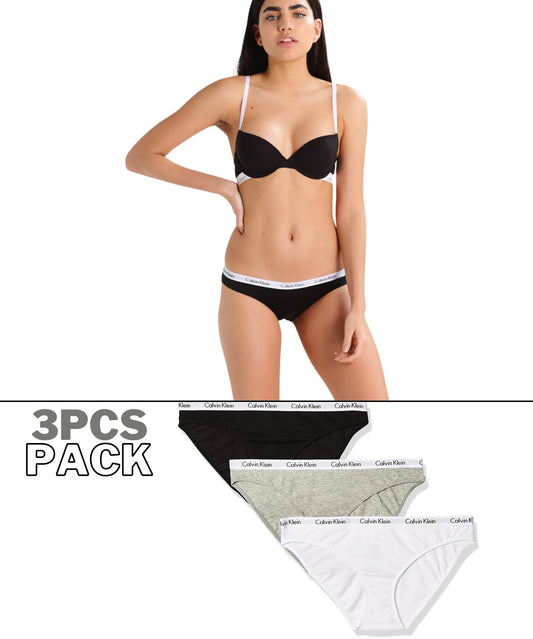 C K Underwear - Women Pack Of 3 Briefs