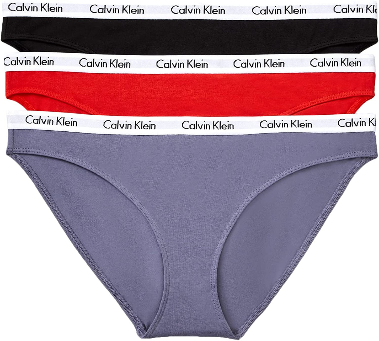 C K Underwear - Women Pack Of 3 Briefs